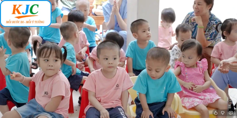 Hoạt Động Thiện Nguyện Cùng Trẻ Em Khuyết Tật Mồ Côi Quận Gò Vấp Của KJC - GATX.MOBI