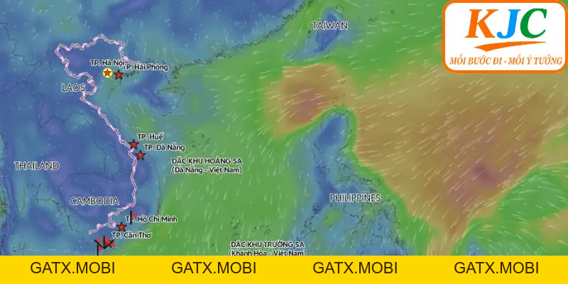 Áp Thấp Nhiệt Đới Gần Biển Đông | KJC 14/1 News - KJC - GATX.MOBI